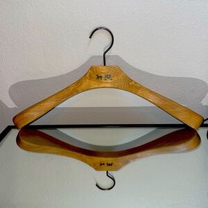 Coach Wooden Hanger 16 1/2 Inches Wide – Authentic Designer Logo